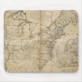 KAART: Verenigde Staten, 1783 Muismat