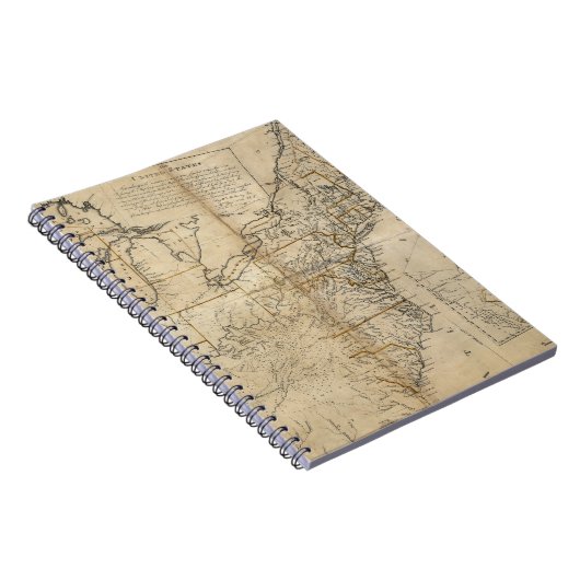 KAART: Verenigde Staten, 1783 Notitieboek (Rechterzijde)