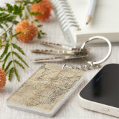 KAART: Verenigde Staten, 1783 Sleutelhanger (Voorkant Rechts)