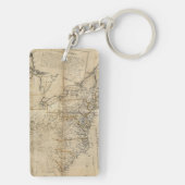 KAART: Verenigde Staten, 1783 Sleutelhanger (achterkant)