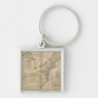 KAART: Verenigde Staten, 1783 Sleutelhanger