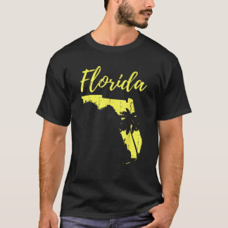 Kaart Verenigde Staten Amerika T-shirt
