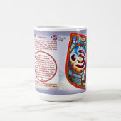 Kaart vergiffingssymbool koffiemok (Center)