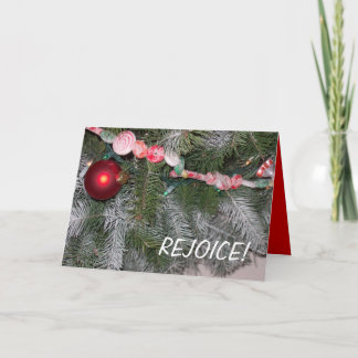 Kaart/Verheug je Feestdagen Kaart