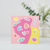 kaart verjaardag 'happy birthday' (Staand voorkant)