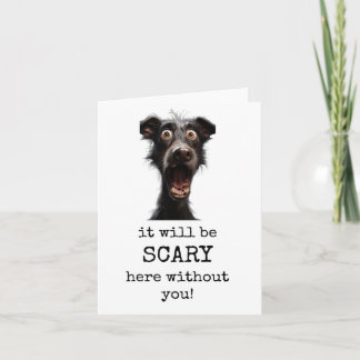 Kaart verlaten, hier eng zonder jou, Schattige