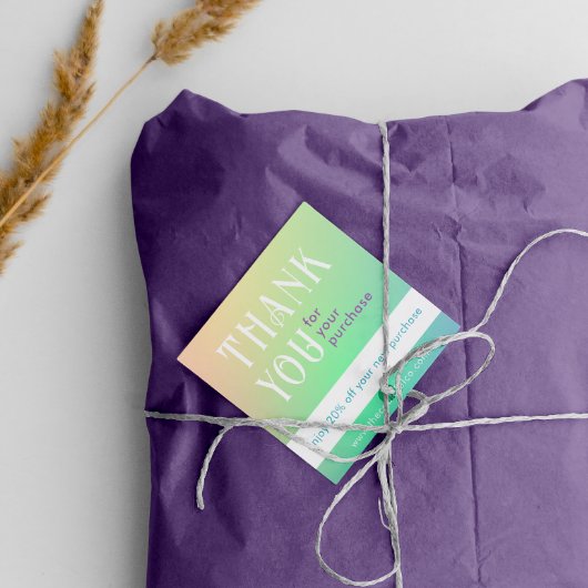 Kaart Verloop vierkante korting Klantenkaartje