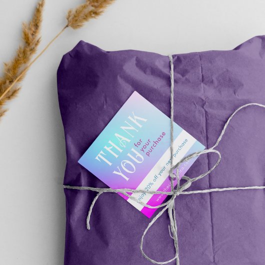 Kaart Verloop vierkante korting Klantenkaartje