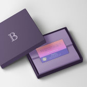 Kaart Verlooppakket invoegen Visitekaartje