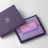 Kaart Verlooppakket invoegen Visitekaartje