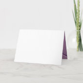 Kaart Verloving Roze Mauve Diamond Jewel (Achterkant)