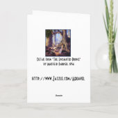 Kaart:  Verrukte Prins Maxfield Parrish Kaart (Achterkant)