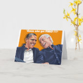 Kaart versie van Raad wie is FIRED?? (Gele Bloem)