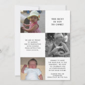 Kaart Verticale foto-Afstuderen (Achterkant)