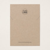 Kaart Vertoning Logo schrijfmachine Ketting toevoe (Voorkant)