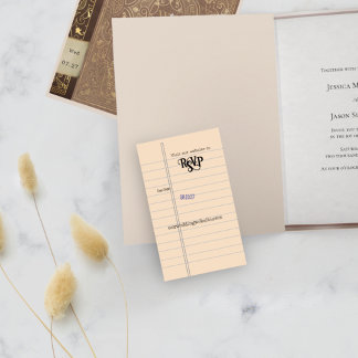 Kaart Vervaldatum RSVP-wisselaar Visitekaartje