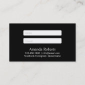 Kaart verwijzing | Modern Gold en Silver Beauty Sa (Achterkant)