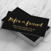 Kaart verwijzing | Modern Gold Script