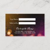 Kaart verwijzing | Modern Sparkles Salon Spa (Achterkant)