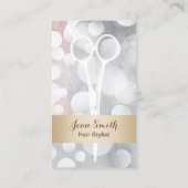 Kaart verwijzing | Moderne zilver- en Gold Hair-li (Achterkant)