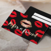 Kaart verwijzing | Red Lips Pattern Makeup Artist