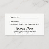 Kaart verwijzing | Roos Goud en Confetti Stippen (Achterkant)