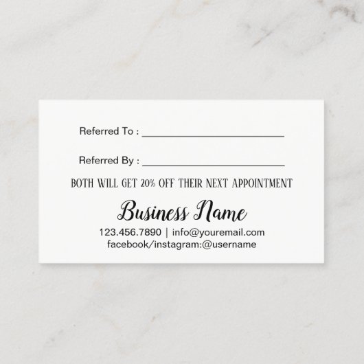 Kaart verwijzing | Roos Goud en Confetti Stippen (Achterkant)