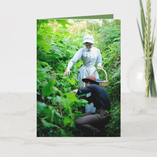 Kaart —Victoriaans vrolijkheid quote binnen (Voorkant)