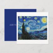 KAART : VINCENT VAN GOGH (Voorkant / Achterkant)