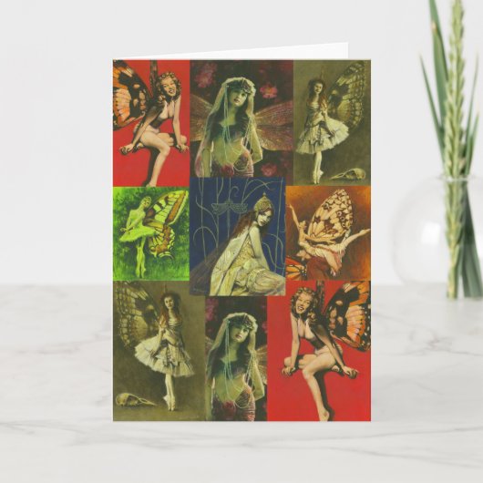 Kaart Vintage feiries (Voorkant)