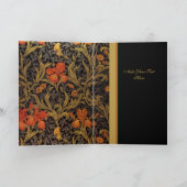 Kaart Vintage Print William Morris 3 (Binnen)