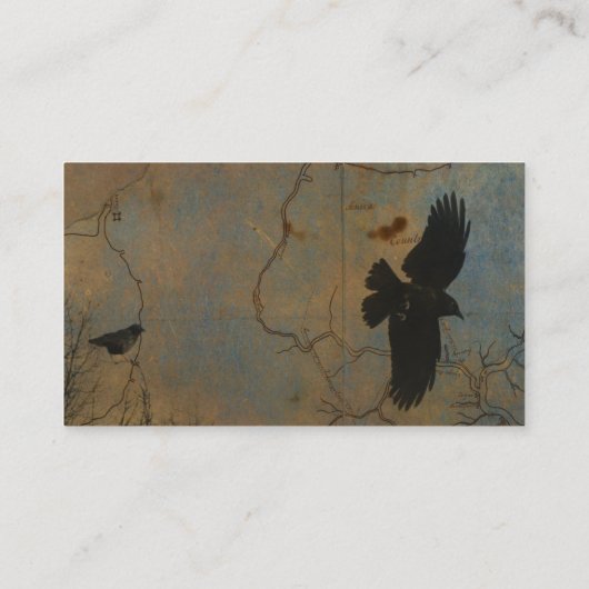 kaart visitekaartje (Achterkant)