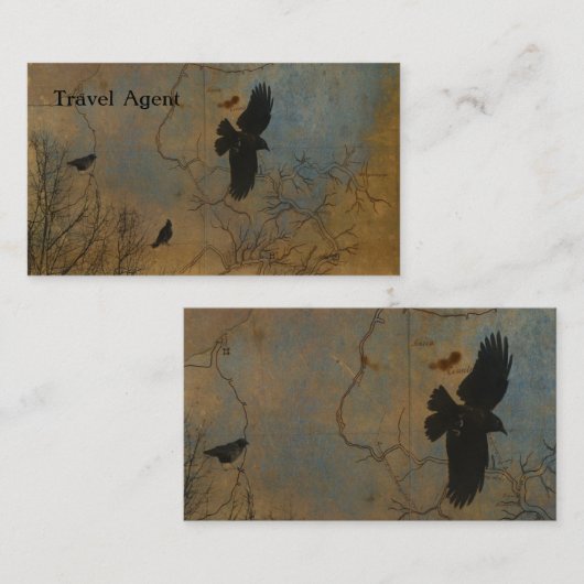  kaart visitekaartje (Voorkant / Achterkant)