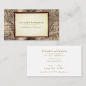 kaart visitekaartje (Voorkant / Achterkant)