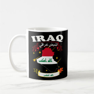 Kaart Vlaggen Irak Irak Kaart Irak Vlag Koffiemok
