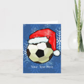 Kaart - Voetbal Kerst (Voorkant)