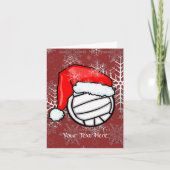 Kaart - Volleybal Kerst (Voorkant)