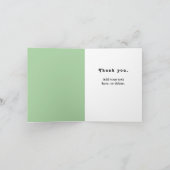 Kaart Volunteer Appreciation (Binnen)