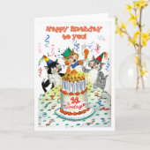 Kaart voor 11 jaar oud (Gele Bloem)