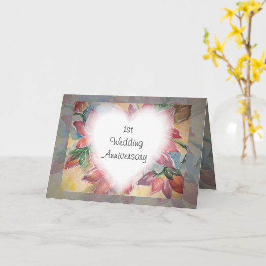 kaart voor 1 jaar (Gele Bloem)