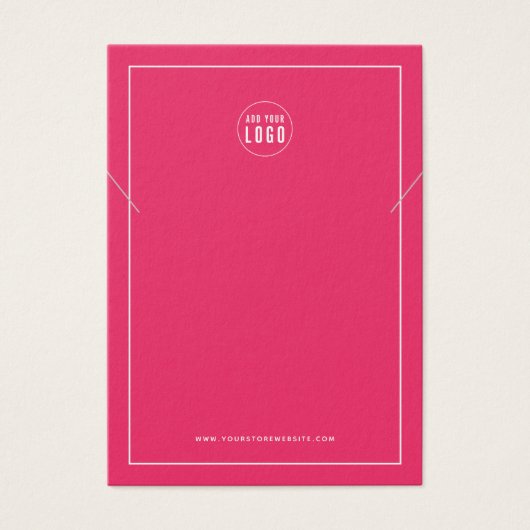 Kaart voor aangepaste kleurenweergave van Logo-ran (Voorkant)