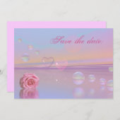 Kaart voor aankondiging van reservering van de dat (Voorkant / Achterkant)