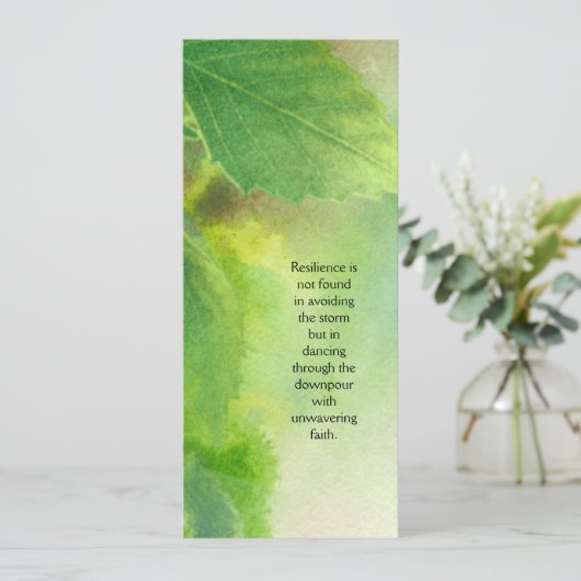 Kaart voor aanmoediging en inspiratie. (Staand voorkant)