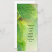 Kaart voor aanmoediging en inspiratie. (Voorkant / Achterkant)