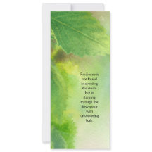 Kaart voor aanmoediging en inspiratie.