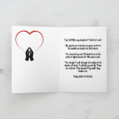 Kaart voor aanmoediging van Christelijke verzorger (Binnen)