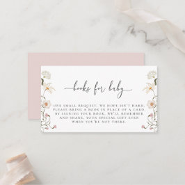 Kaart voor aanvraag van een Wildflower Book Plaatskaartje