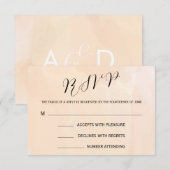 Kaart voor Abrikozen Waterverf-weddenschap bij RSV (Voorkant / Achterkant)