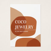 Kaart voor Abstracte pasteien voor juwelen (Voorkant)