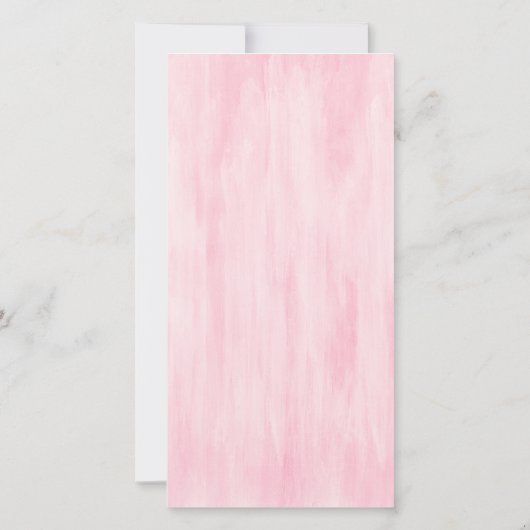 Kaart voor adoptie roze - een eeuwig familielamp (Achterkant)